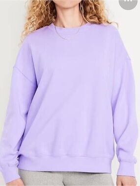 Old Navy Lavender Crewneck Sweatshirt
